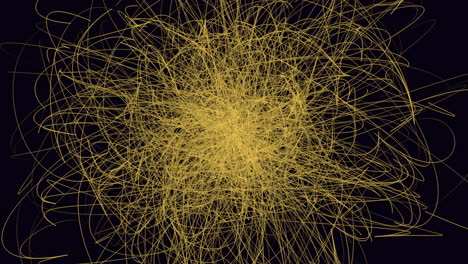 composición abstracta un caleidoscopio de líneas y formas