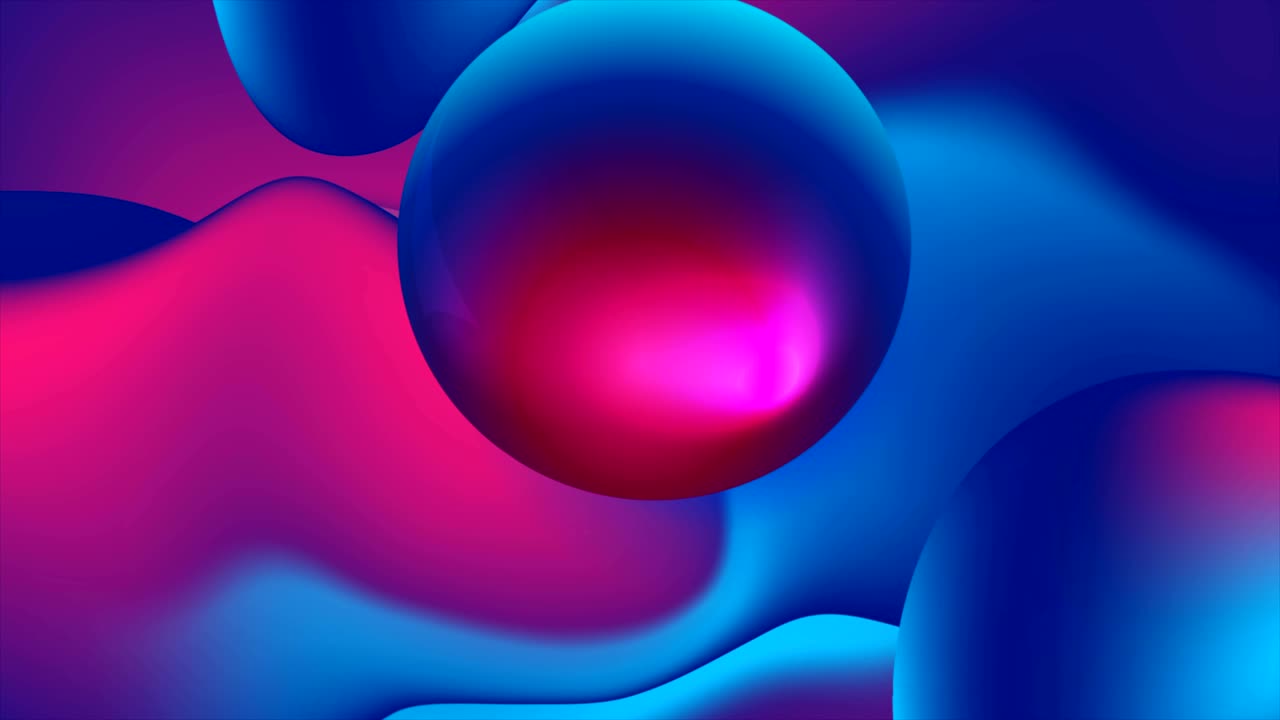 abstracto azul y púrpura líquido formas onduladas fondo de movimiento futurista