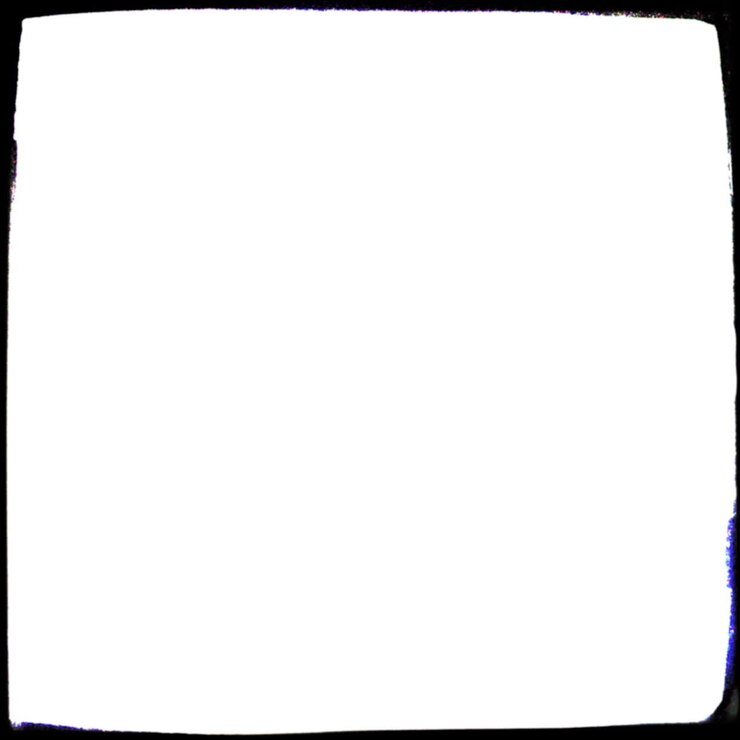 Blank White Picture Frame