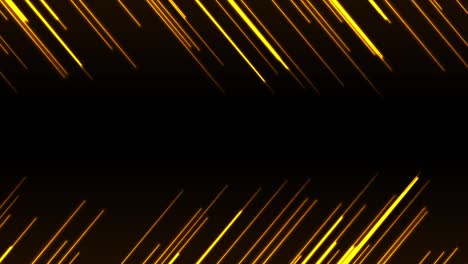 bright orange neon lines abstract tech motion background