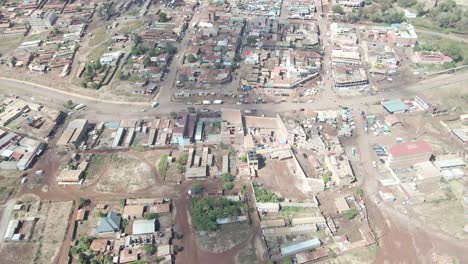 aerial view of loitokitok kenya