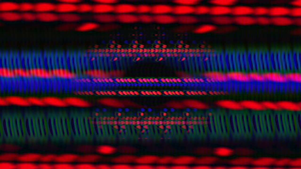 Glitch imitation neon cyberpunk elegant holographic background. Loop footage