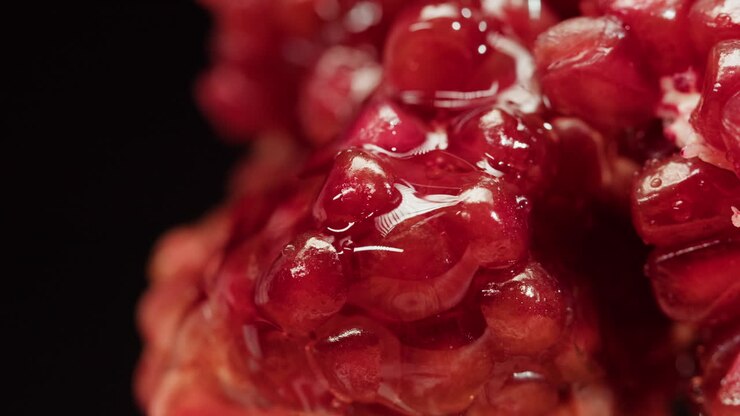 Close up of a Pomegranate