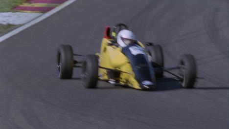 formula cars racing on a circuit