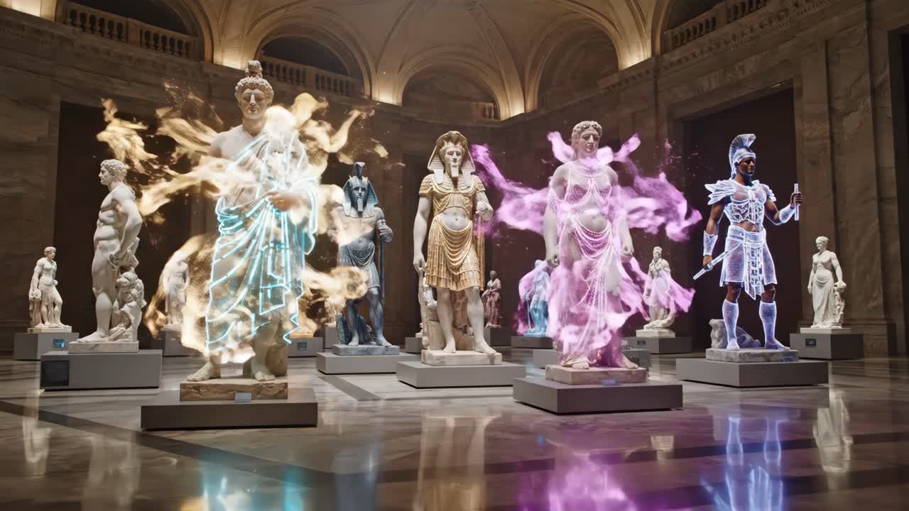 Museum Statues and Sculptures