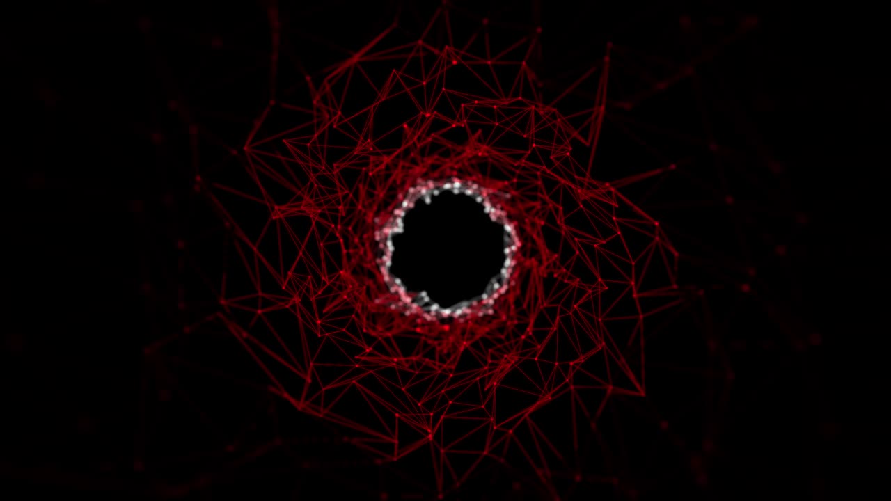 fondo de movimiento de túnel abstracto 4k