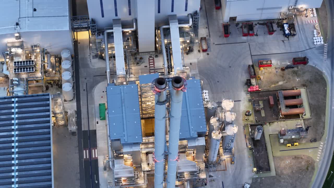 Enfinium ferrybridge UK Decarbonisation power stations drone,aerial high point of view