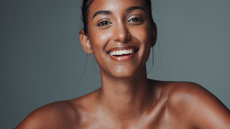 beautiful smiling woman