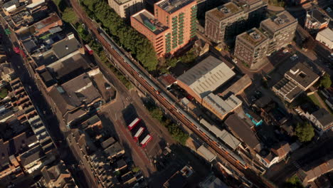 london-overground-train-leaving-st-James-street-station