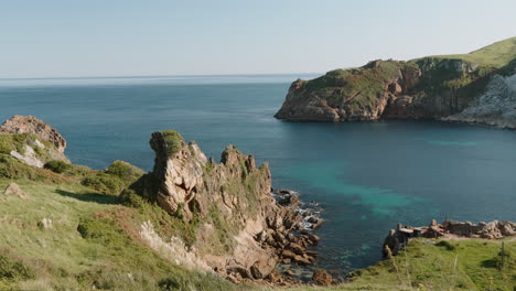 coastal bay landscape