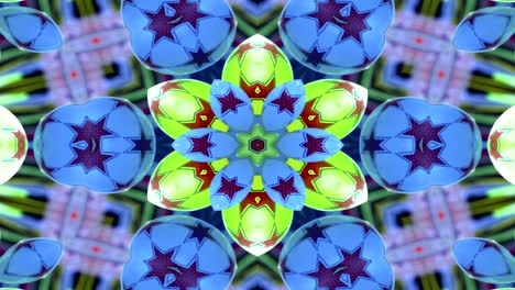 abstract kaleidoscopic pattern