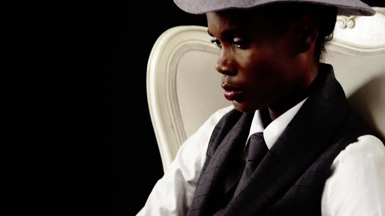 의자에 노트북을 사용하는 남성