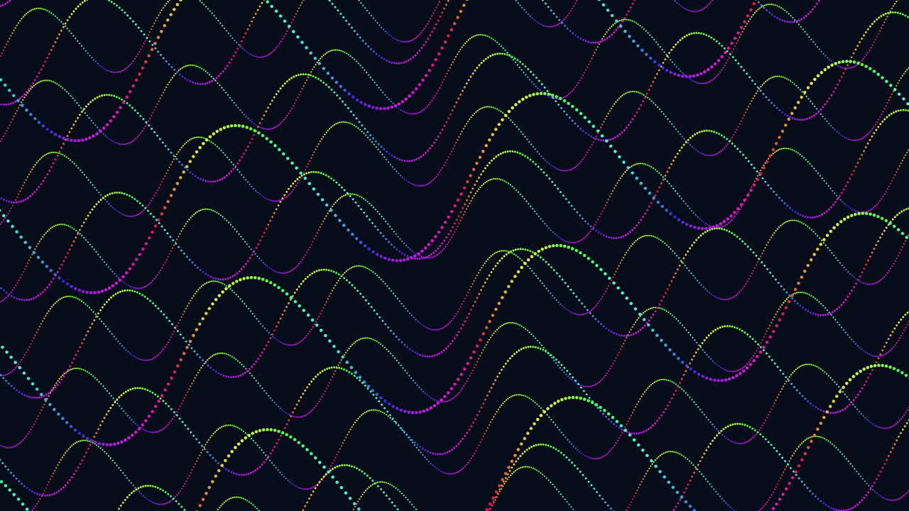 Dynamic wavy line pattern colorful and intriguing design