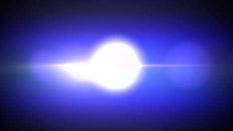 día de la cosmonautica con una brillante luz azul que ilumina la oscuridad