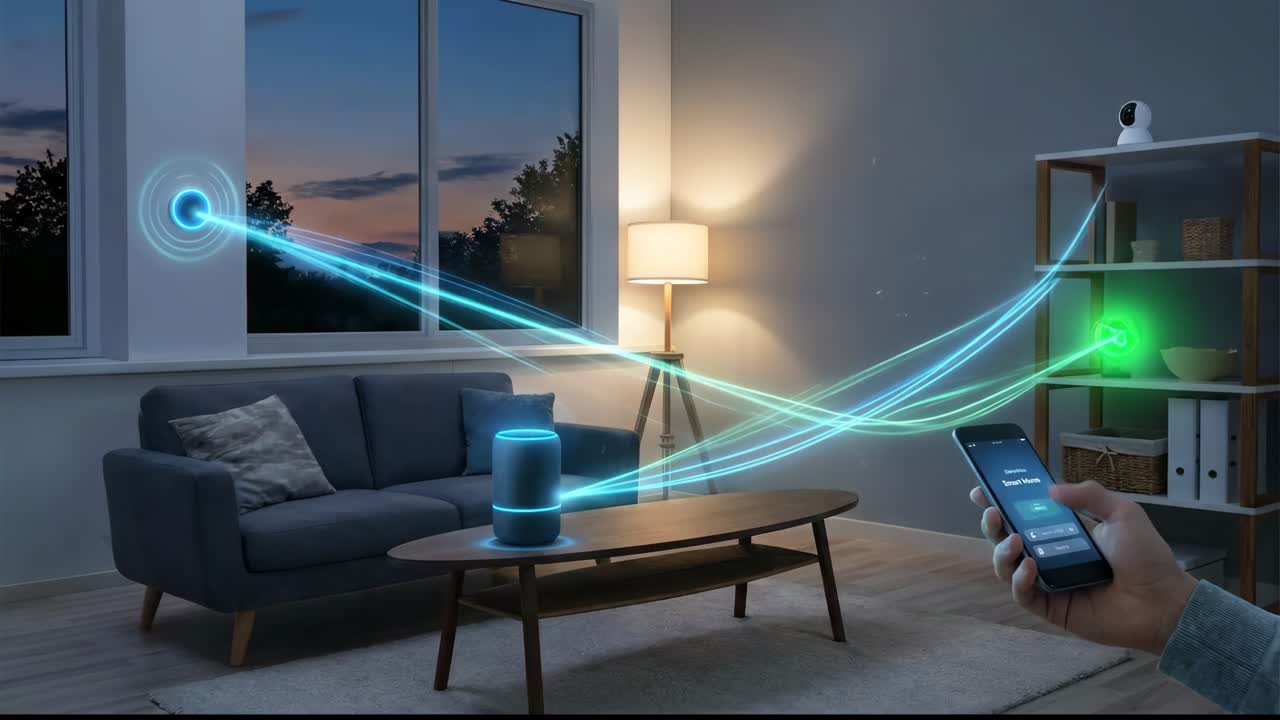 Smart Home Automation System Controlled by Voice and Smartphone