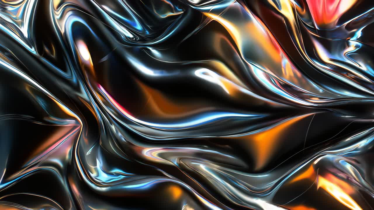 Abstract Liquid Metal Texture