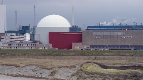 Drone-Tracks-Alongside-Borssele-Nuclear-Power-Station