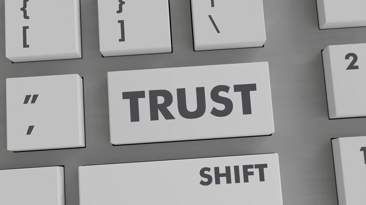 TRUST BUTTON PRESSING ON KEYBOARD