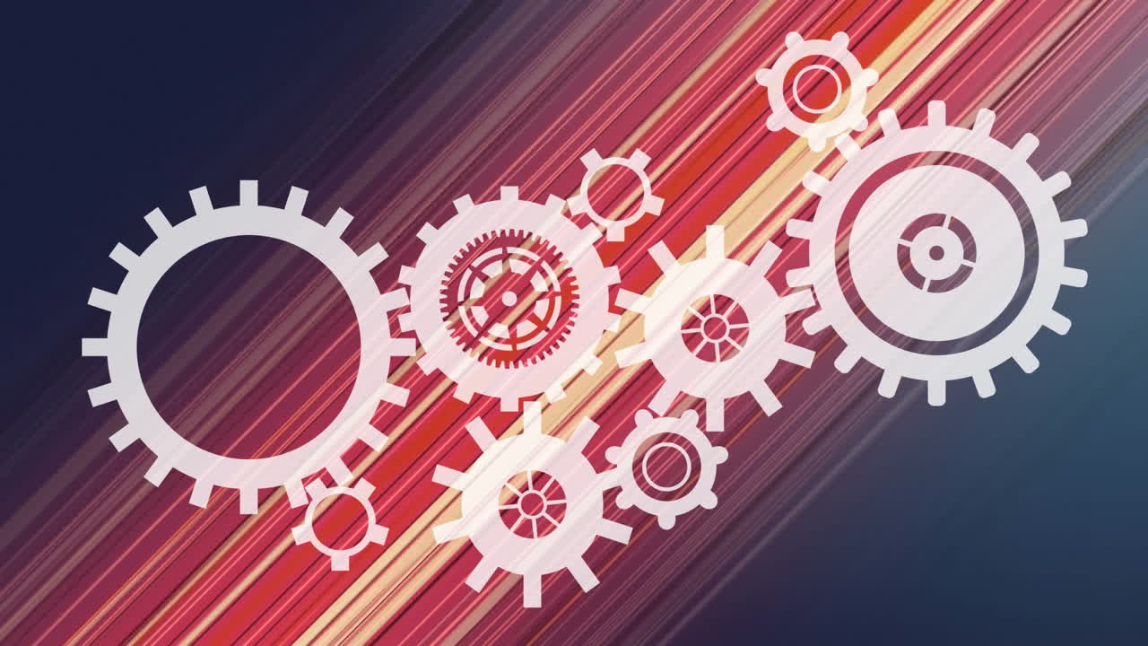 compuesto digital de engranajes industriales