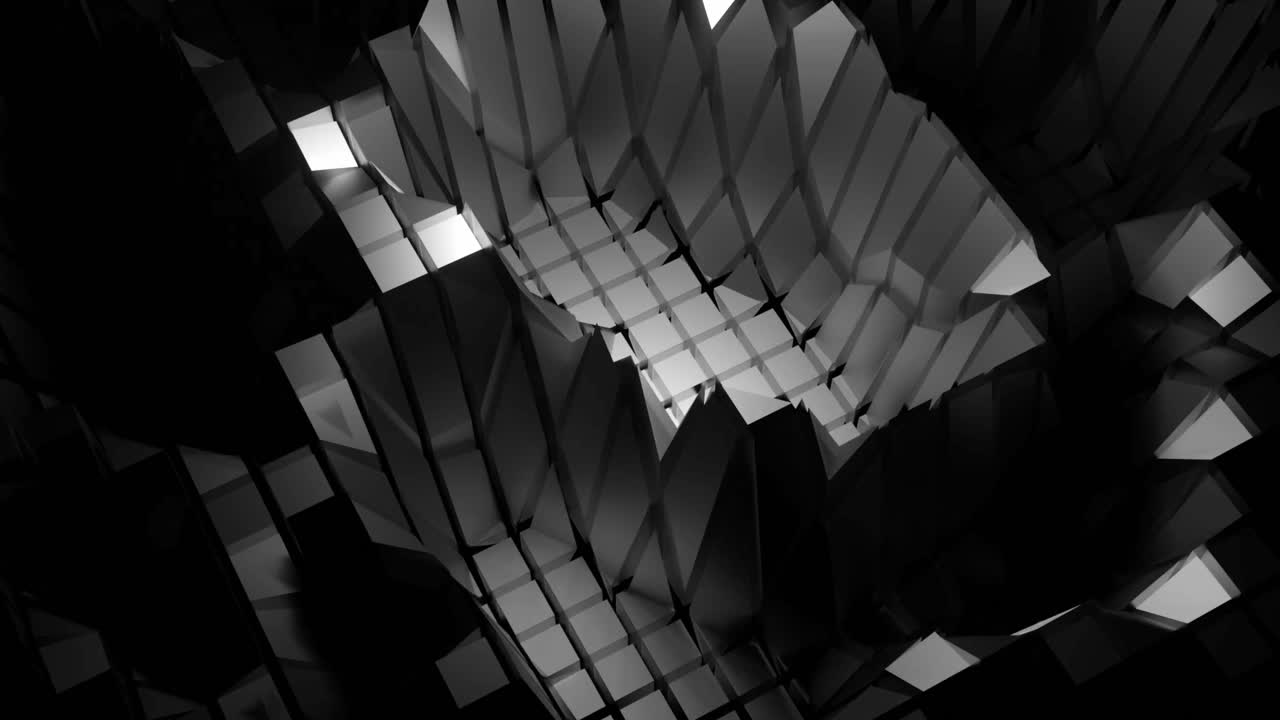 abstrakcyjny projekt geometryczny 3d