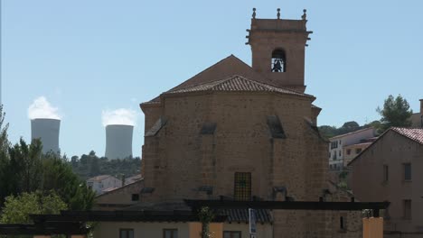 Kernkraftwerk-Trillo-In-Der-Nähe-Der-Stadt-Trillo-In-Der-Provinz-Guadalajara,-Spanien