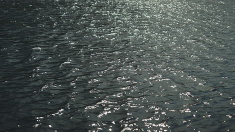 water surface with ripples and reflections