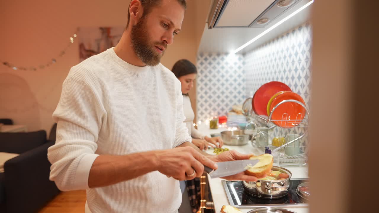 Par cocinar juntos en casa