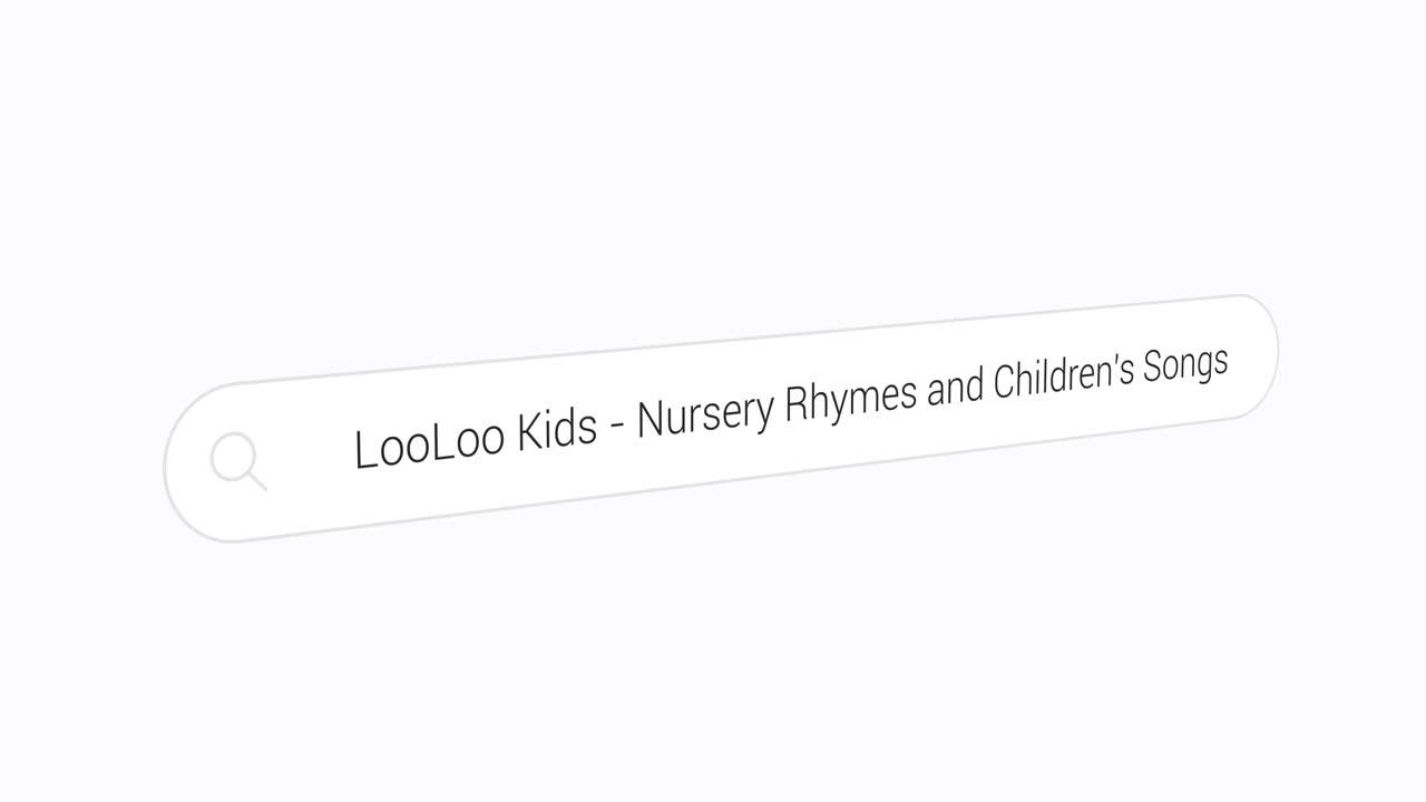 Browsing The Internet For LooLoo Kids Nursery Rhymes And Children's Songs
