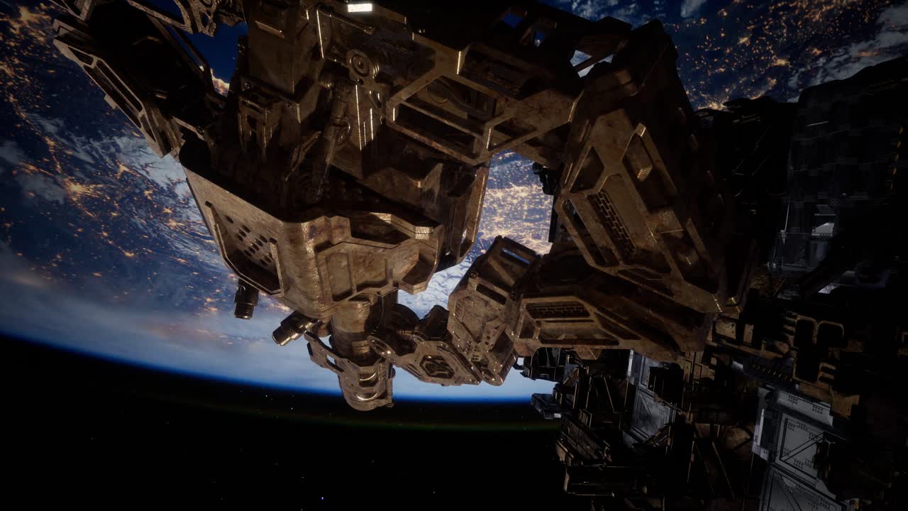 флот массивных космических кораблей, известных как материнские корабли, занимает позицию над землей