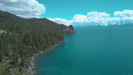Drone-footage-of-East-Lake-Tahoe