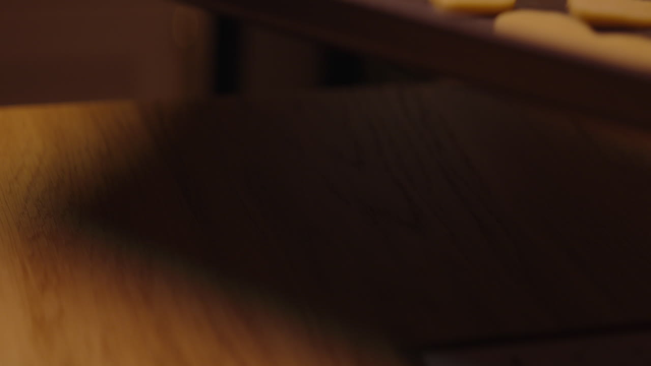 Heart Shaped Cookies on a Baking Sheet