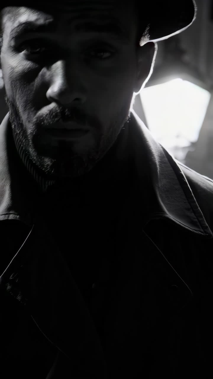 detective de la noche lluviosa