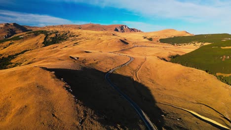 dramatic aerial natural landscape in pietra arsa mountains prahova valley romania