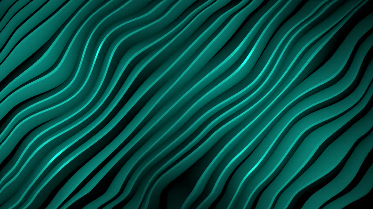 Wave Abstract Background 4K