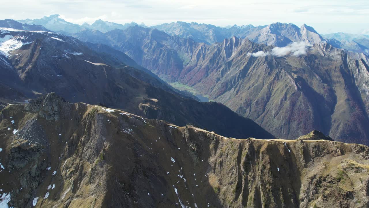Majestic Pyrenees peaks, ideal for skiing and hiking adventures