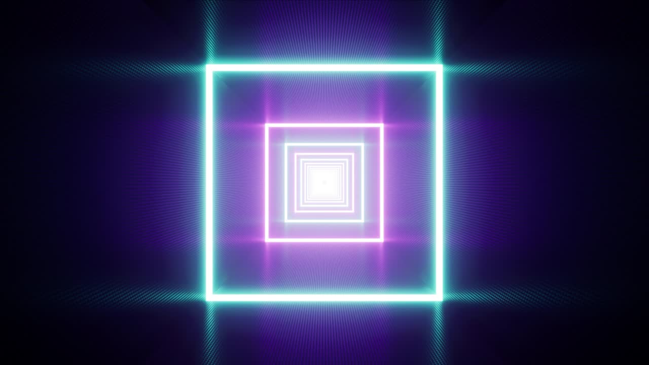 luces cuadradas parpadeantes vj bucle