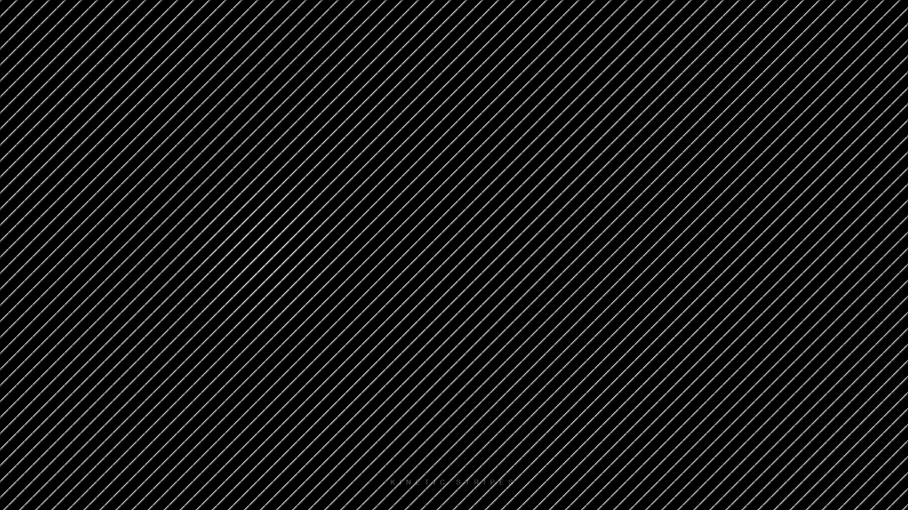 Abstract Background with Moving Diagonal White Lines on Black