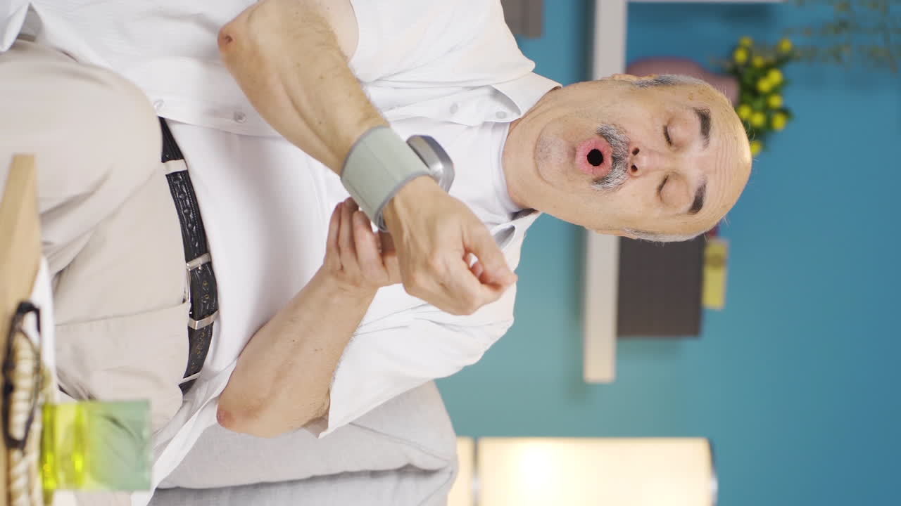 Vertical video of Very fast heart rate.