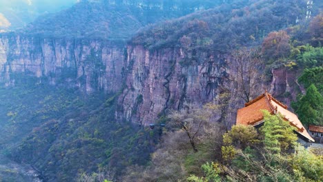 xiuyan high village and houses in zhejiang province, china