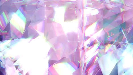 Animation-Von-Prismenlicht,-Das-Sich-Auf-Glaselementen-Bewegt-Und-Reflektiert