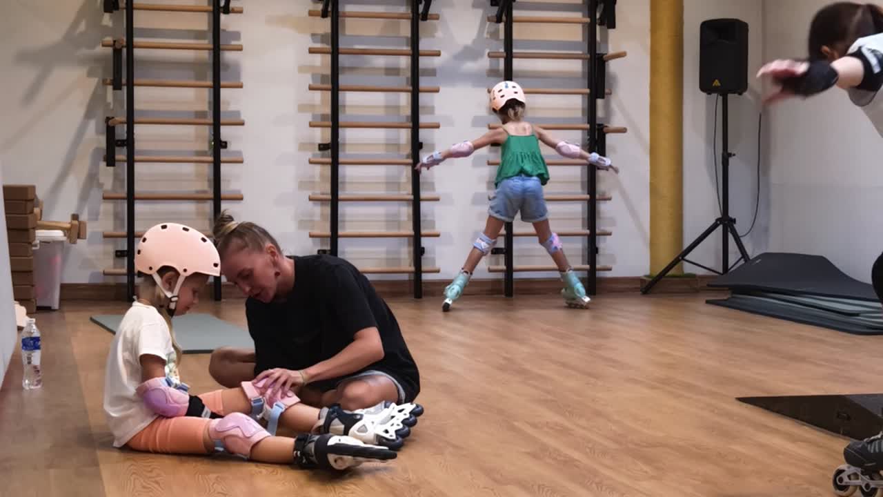 어린이를 위한 롤러 스케이팅 수업