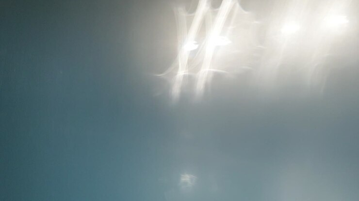 light glare into a blur. abstract multicolored background