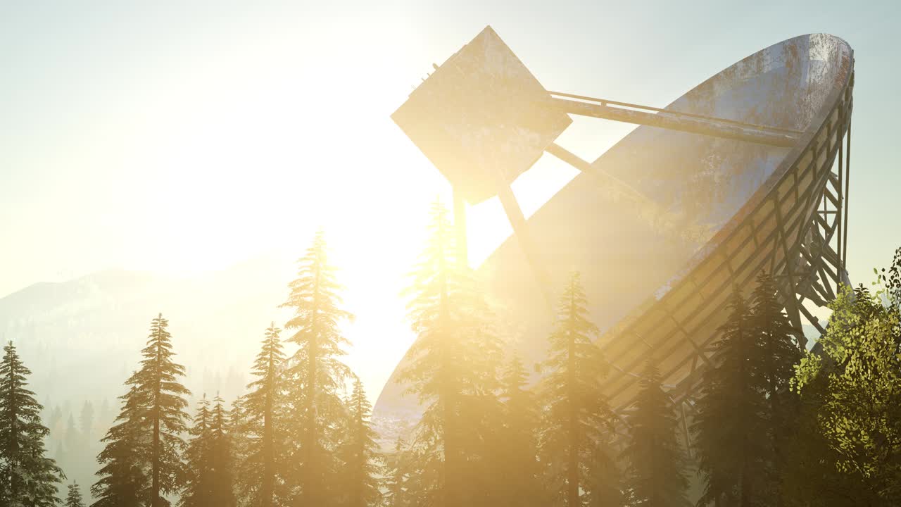 радиотелескоп обсерватории