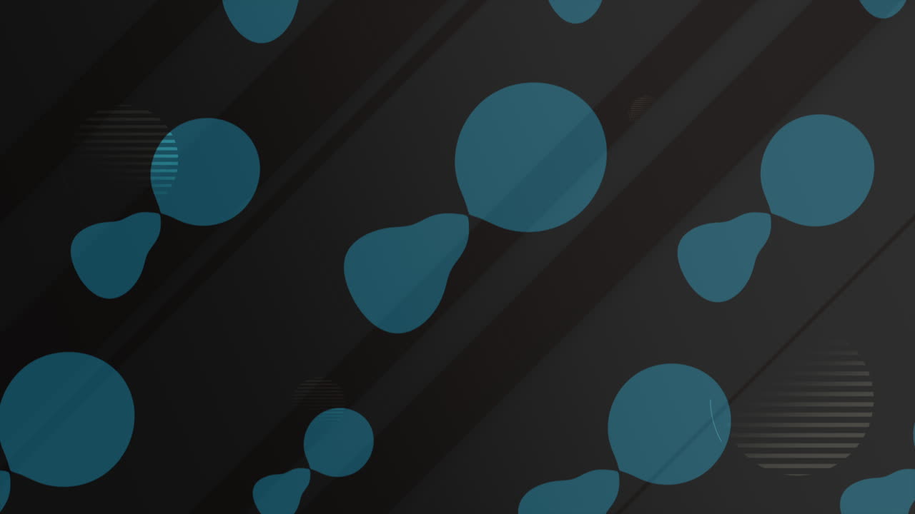 모션 추상적인 기하학적 모양 다채로운 액체 배경 6