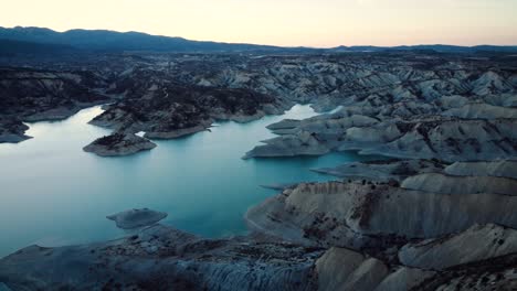 the gebas ravines in the region of murcia, spain