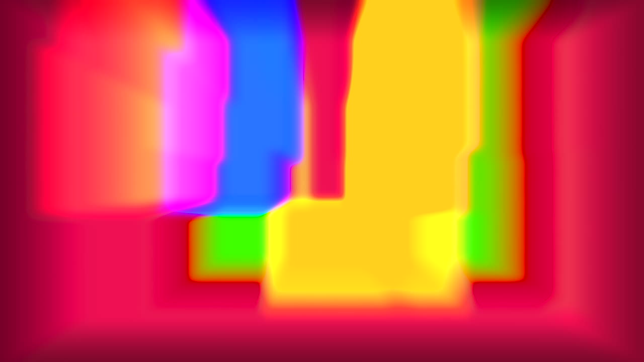 Abstract Colorful Neon Geometric Background