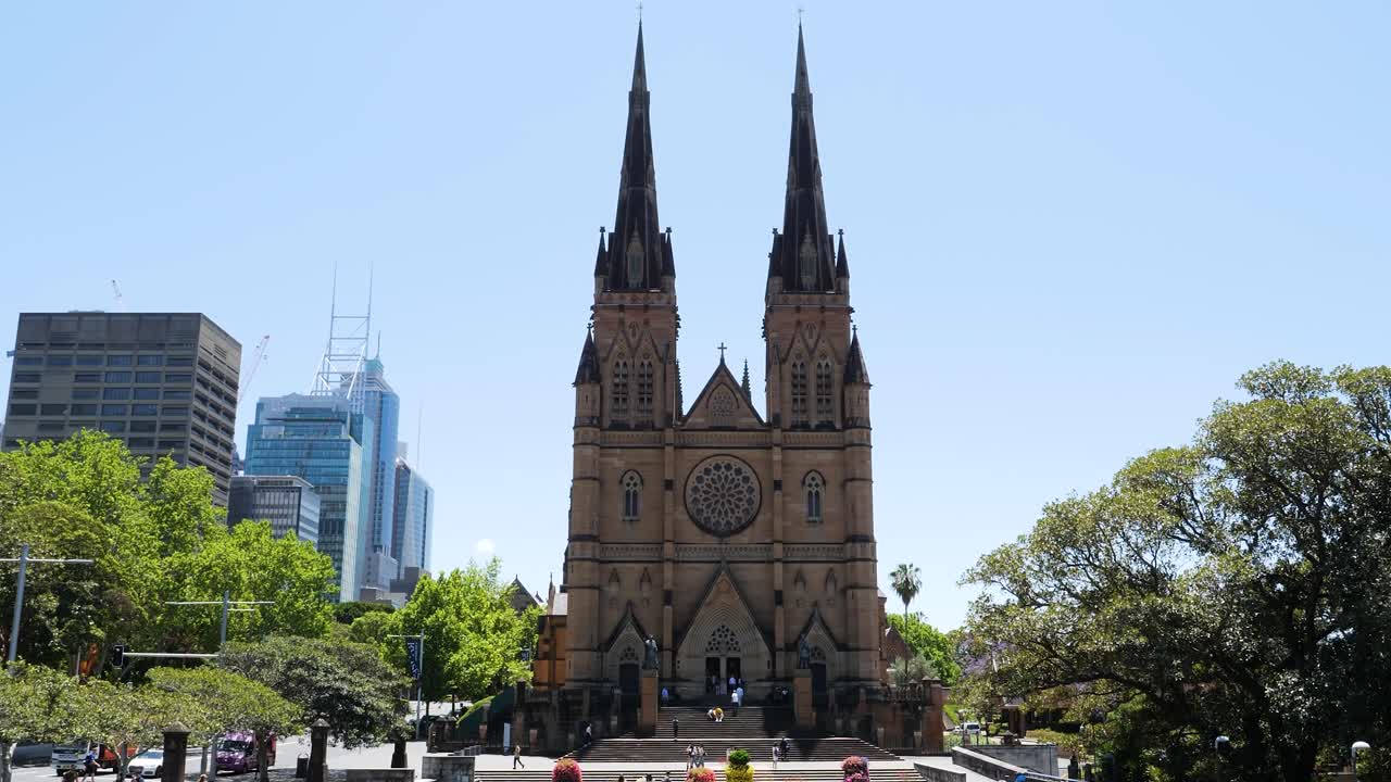 St Mary's Cathedral, Sydney, Australia.