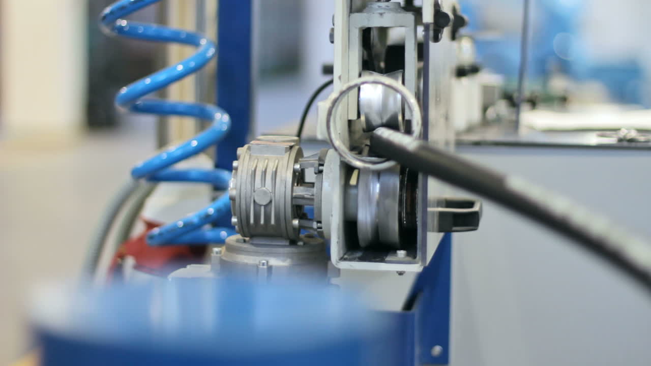 물줄기 생산 기계. 물줄기 생산