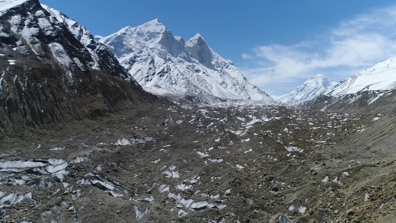 gomukh o gaumukh uttarakhand, india gomukh es el término o hocico del glaciar gangotri, la fuente del río bhagirathi, una de las cabeceras principales del río ganges