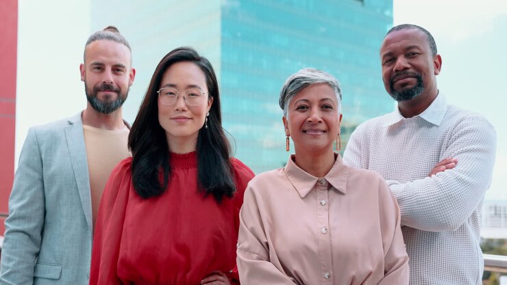 Diversity, business people